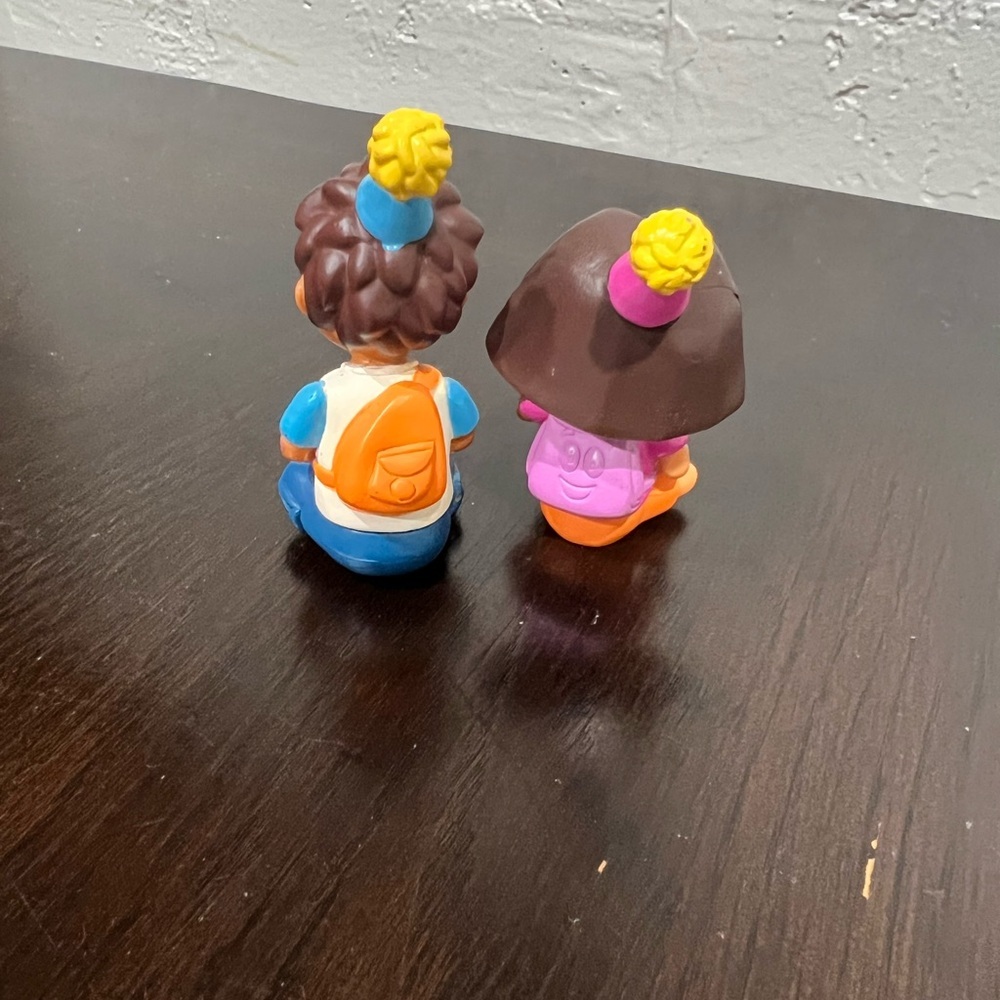 Dora and Diego Party Cake Toppers Vintage - Picture 2 of 2